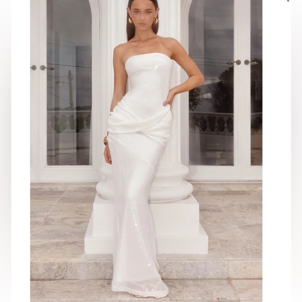 Peppermayo Exclusive - The Anticipating Sequin Maxi Dress XS